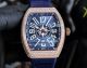 Swiss Replica Franck Muller V45 Master of Complications Black Dial Rose Gold Diamond Watch  (6)_th.jpg